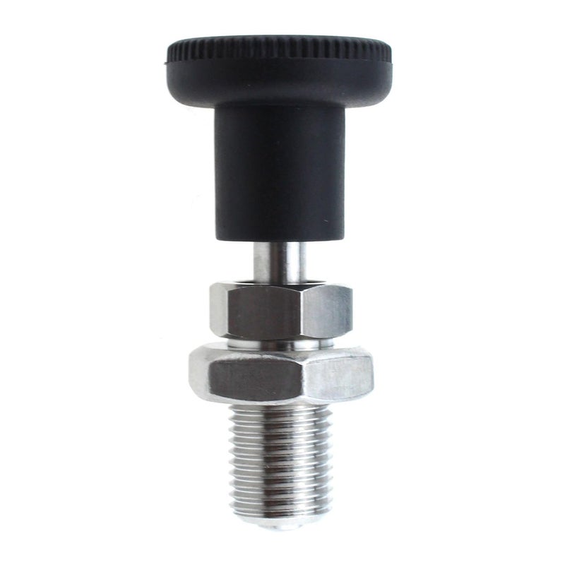 MEETOOT M10 Stainless Steel Spring Return Knob Plunger Push Fit Ball Nose Spring Plunger Spring Return Knob Plunger Spring Indexing Plunger - Image 4